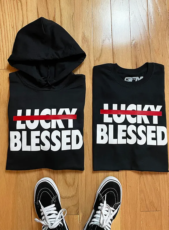 Not Lucky But Blessed Tee