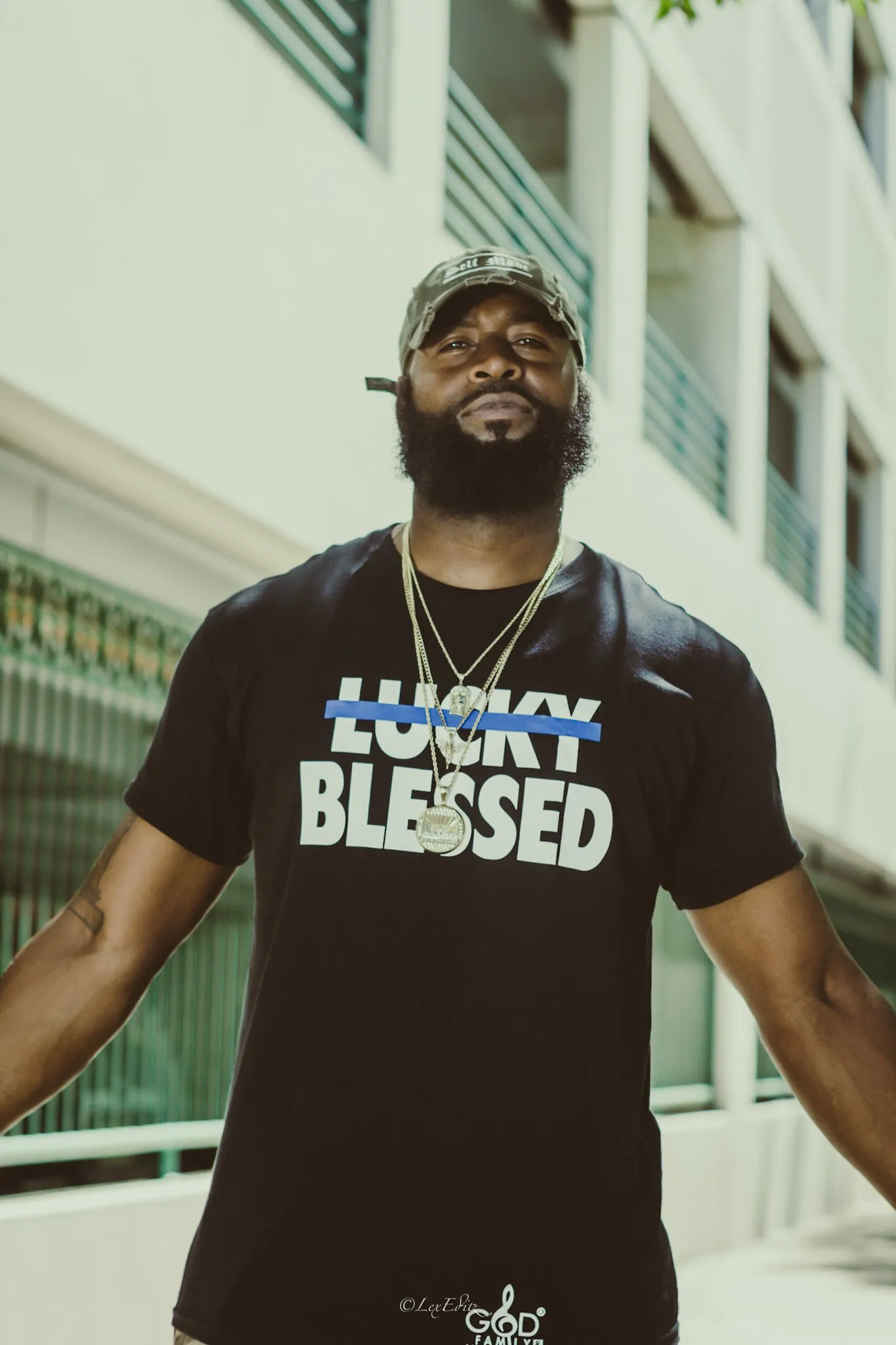 Not Lucky But Blessed Tee