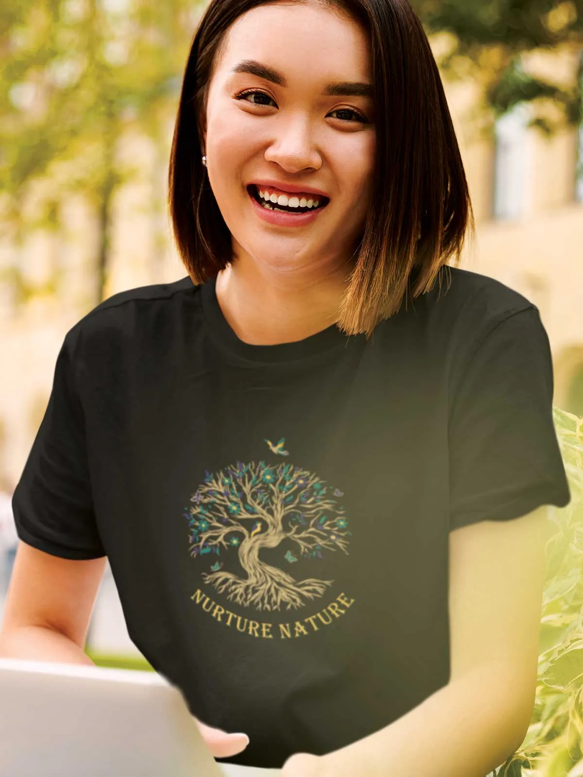 Nurture Nature |  Printed T shirt