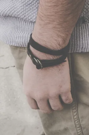 Orox Leather Co. Double Ring Wristband