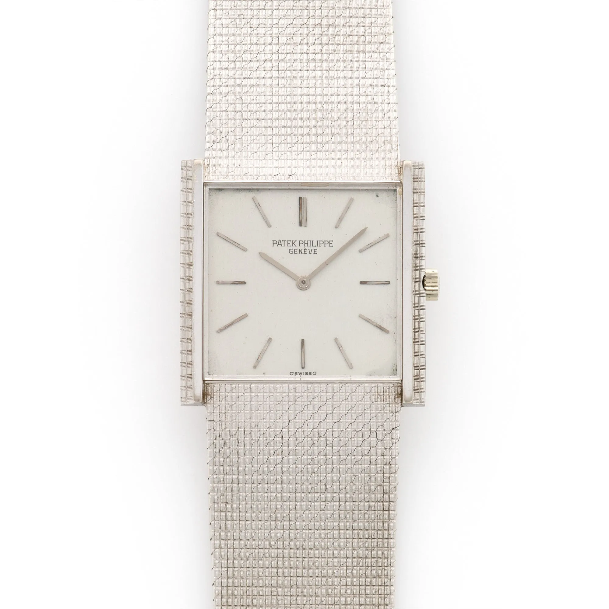Patek Philippe White Gold Bracelet Watch Ref. 3570