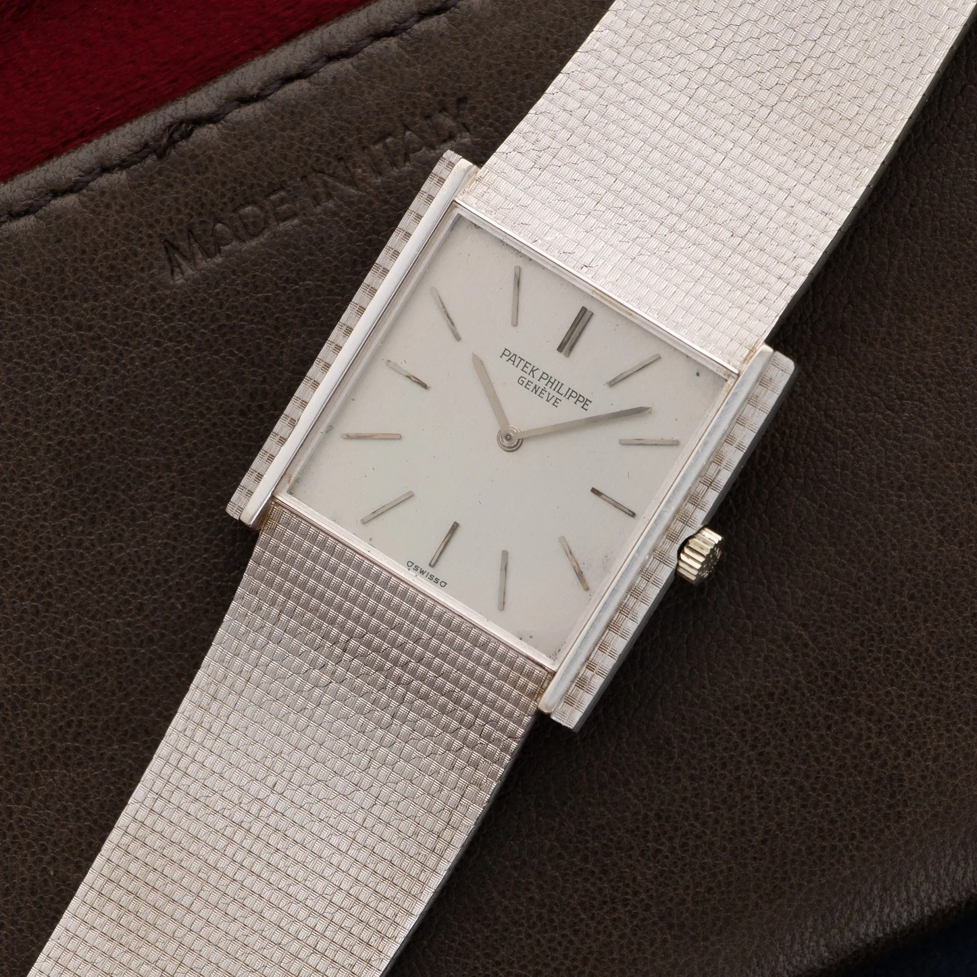Patek Philippe White Gold Bracelet Watch Ref. 3570