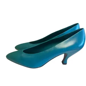 Paulina Ferragamo shiavone low heel pump vintage NWOB size 40 N but think reg 8