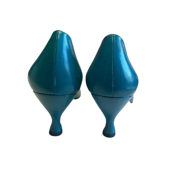 Paulina Ferragamo shiavone low heel pump vintage NWOB size 40 N but think reg 8
