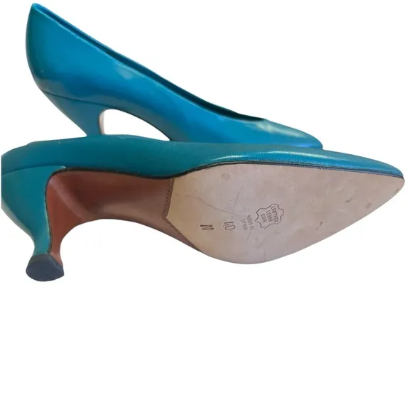 Paulina Ferragamo shiavone low heel pump vintage NWOB size 40 N but think reg 8