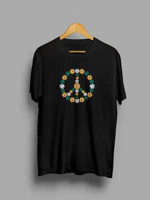 Peace | Printed  T shirt