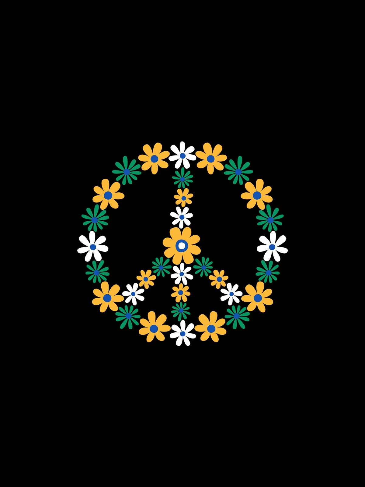 Peace | Printed  T shirt