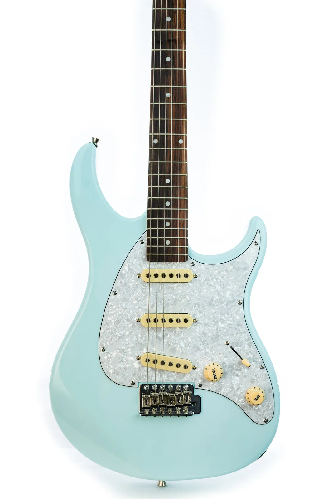 Peavey Raptor Custom Series Electric Guitar in Columbia Blue (3SC)