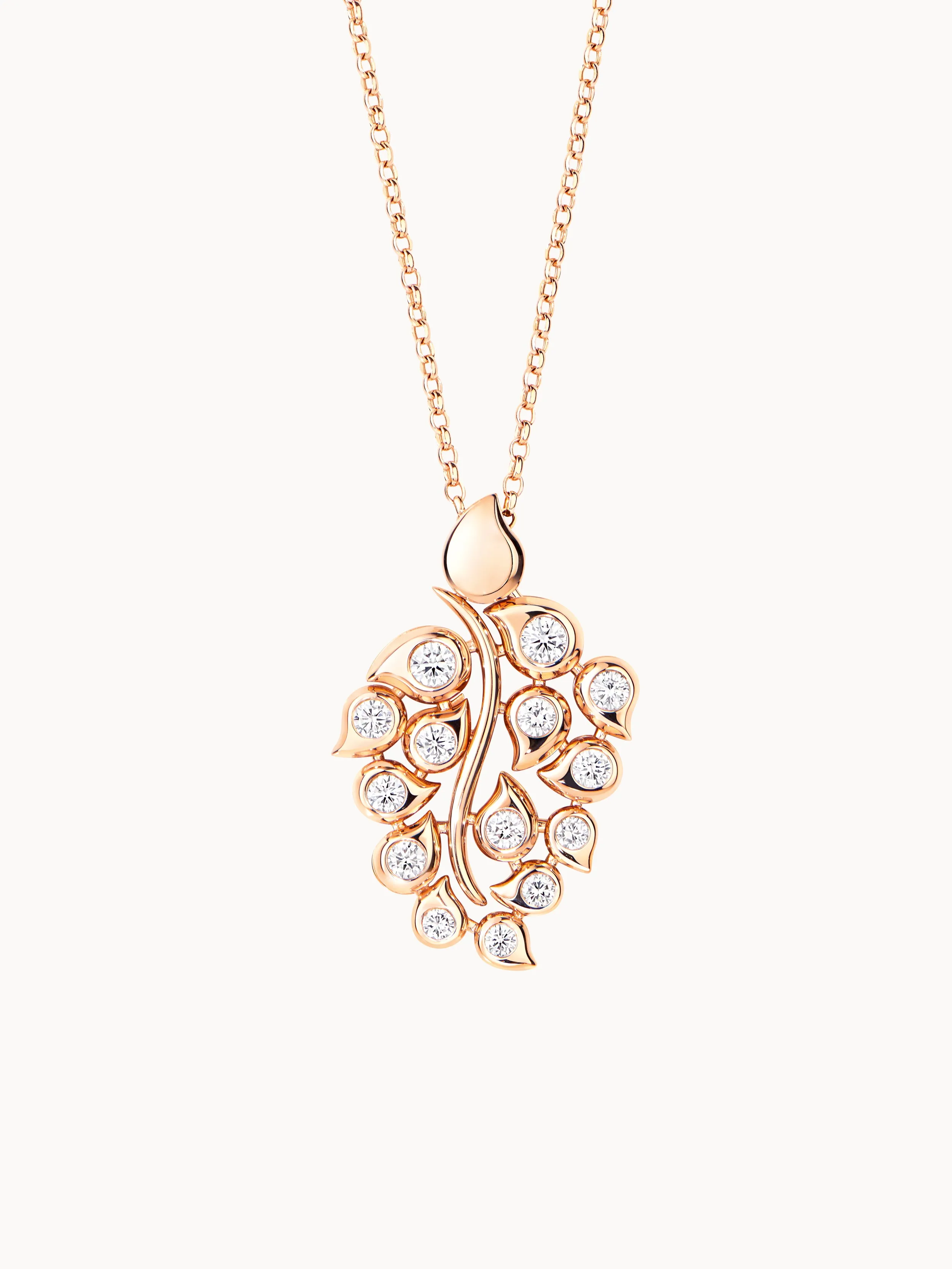 Pendant SNOWFLAKES Leaf Classic / 'Candy'