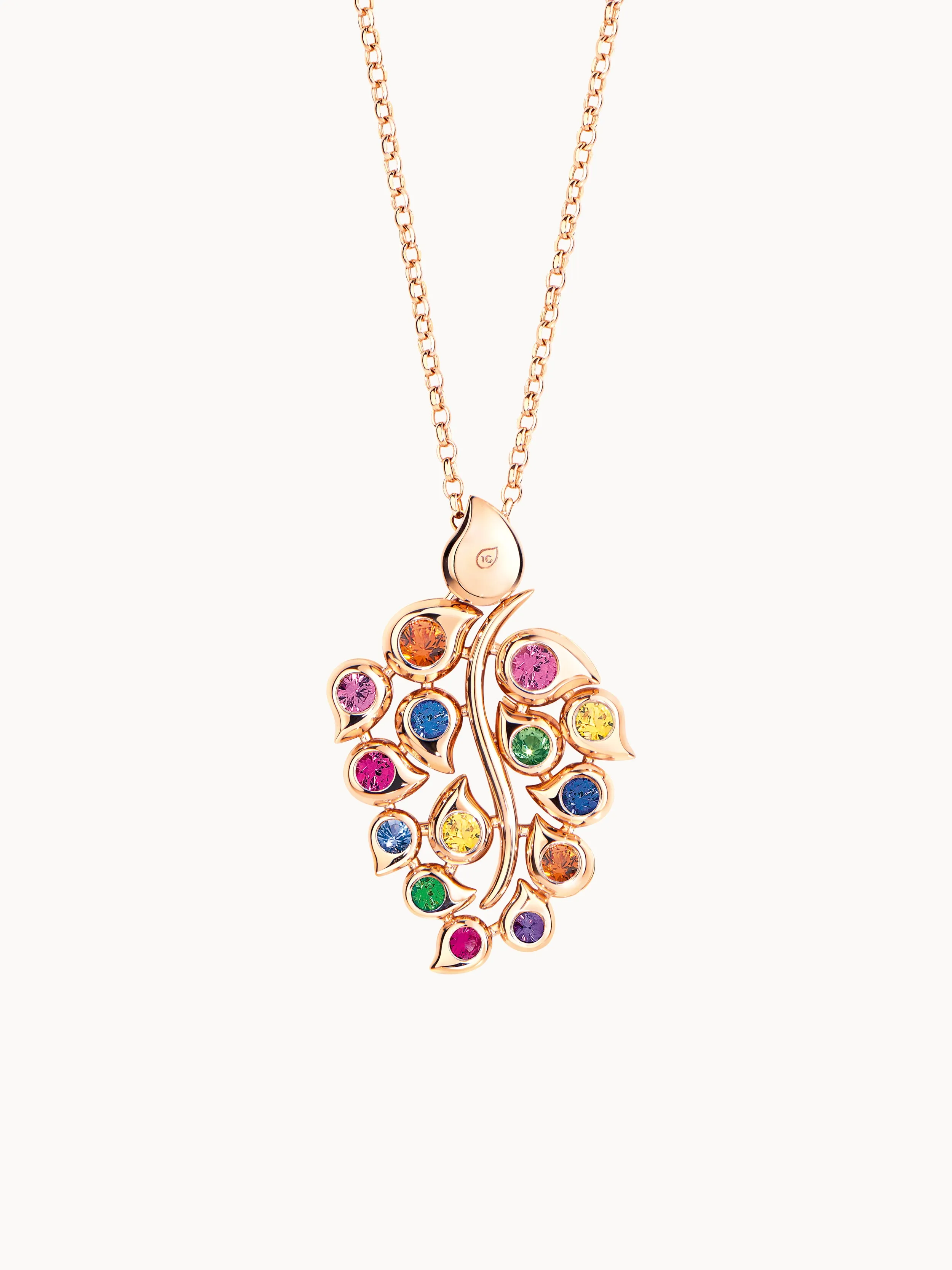 Pendant SNOWFLAKES Leaf Classic / 'Candy'
