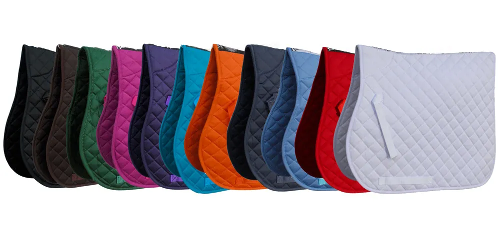 Personalised XC Cross Country Equestrian Saddlecloth Saddle Pad - Bold Design