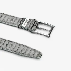 Python Leather Belt