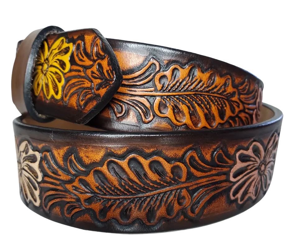 "The Desperado" Leather Belt