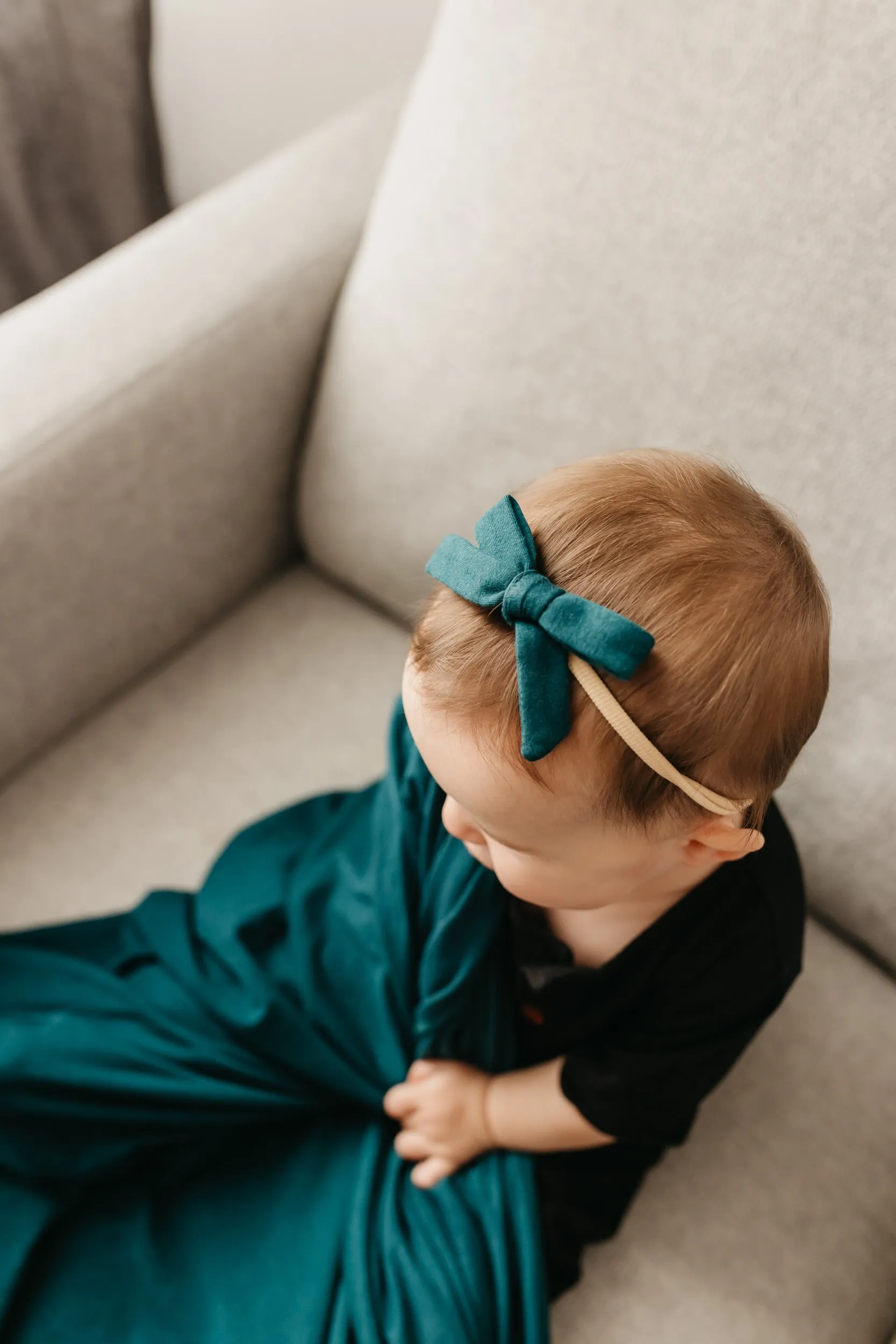 Ribbon Nylon Bow - Jaspar