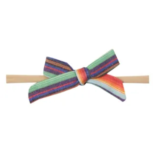 Ribbon Nylon Bow - Serape