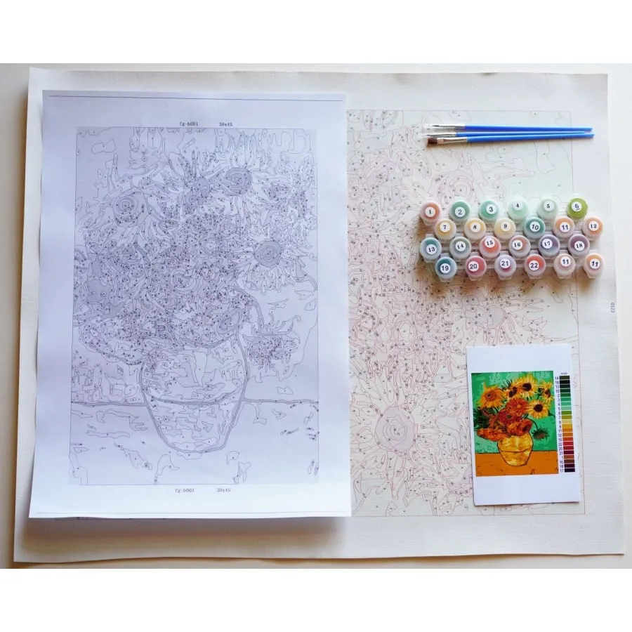 Romantic Lover - Canvastly DIY Paint By Numbers