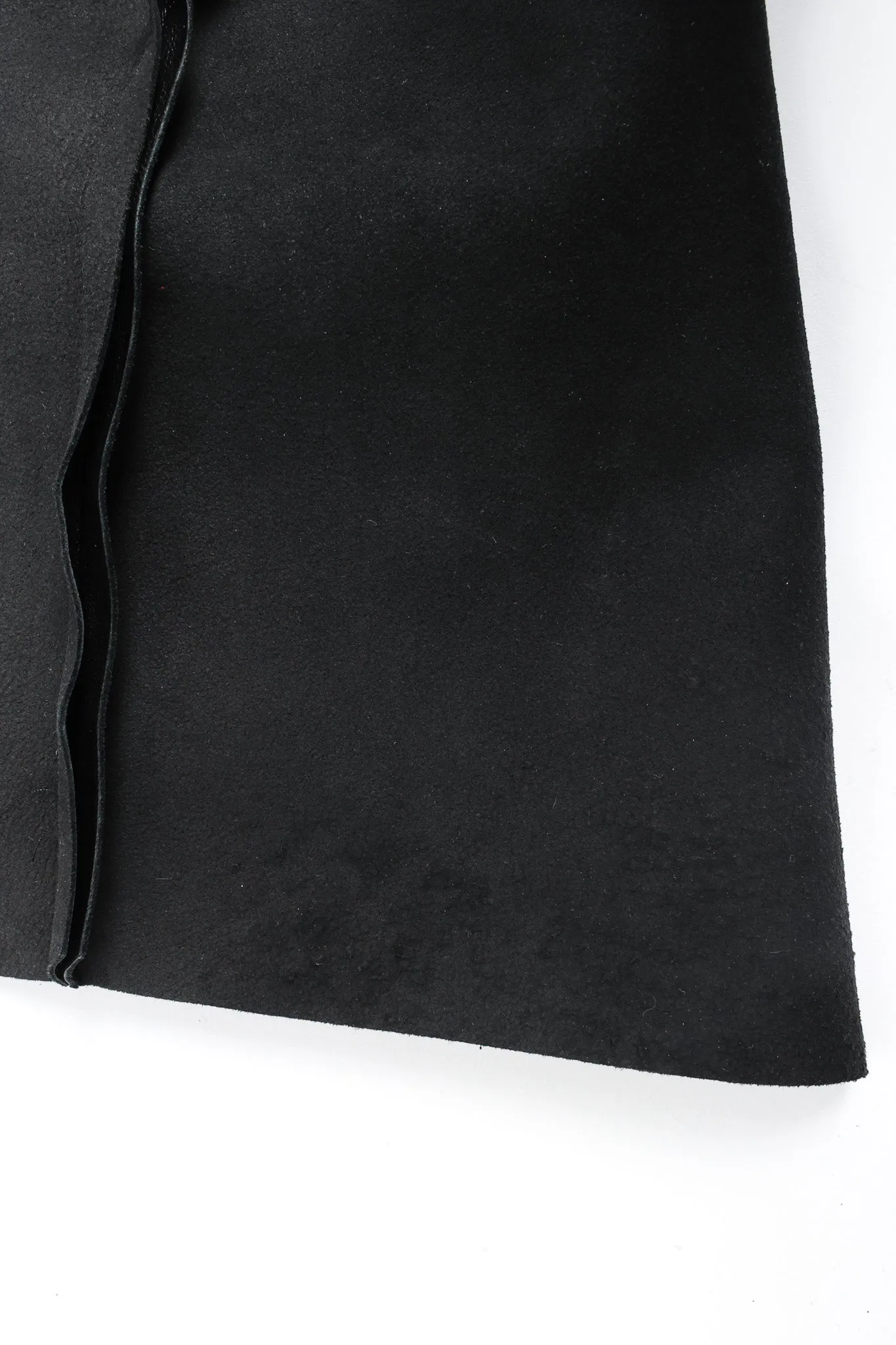 Rose Appliqué Leather Sheer Dress