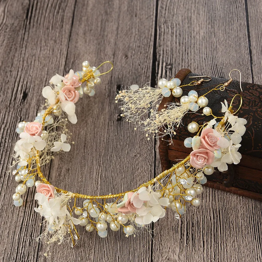 Rose Handwoven Pearl