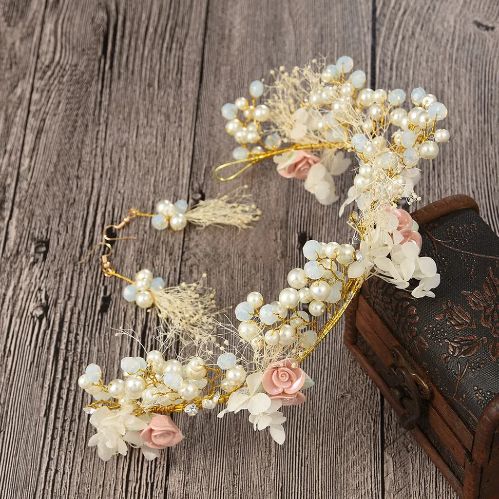 Rose Handwoven Pearl