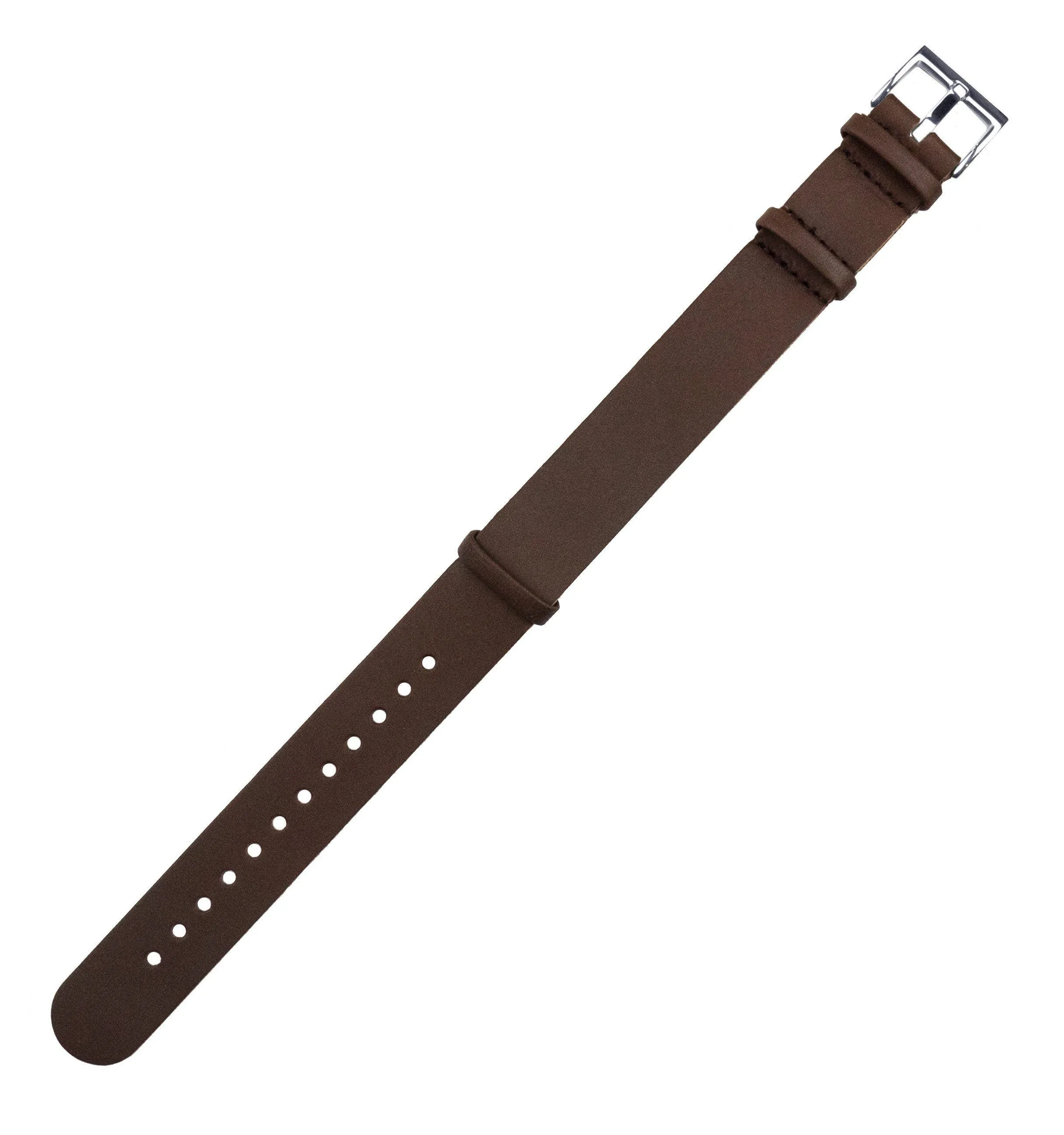 Saddle Brown Leather NATO¨ style Watch Band