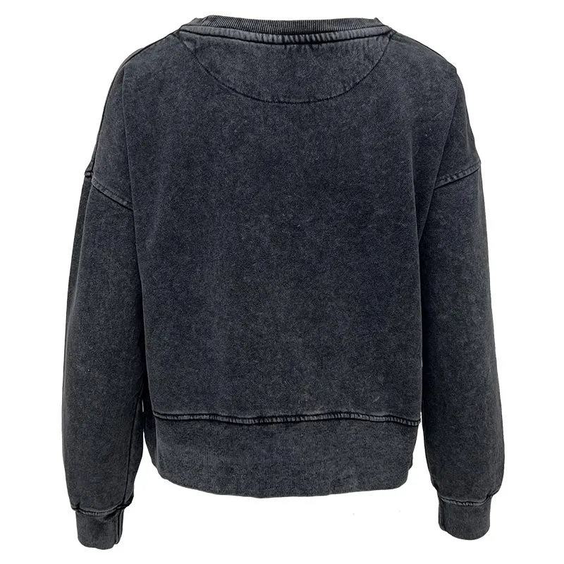 Sale - Chicka-D Ladies Salt Wash Crew