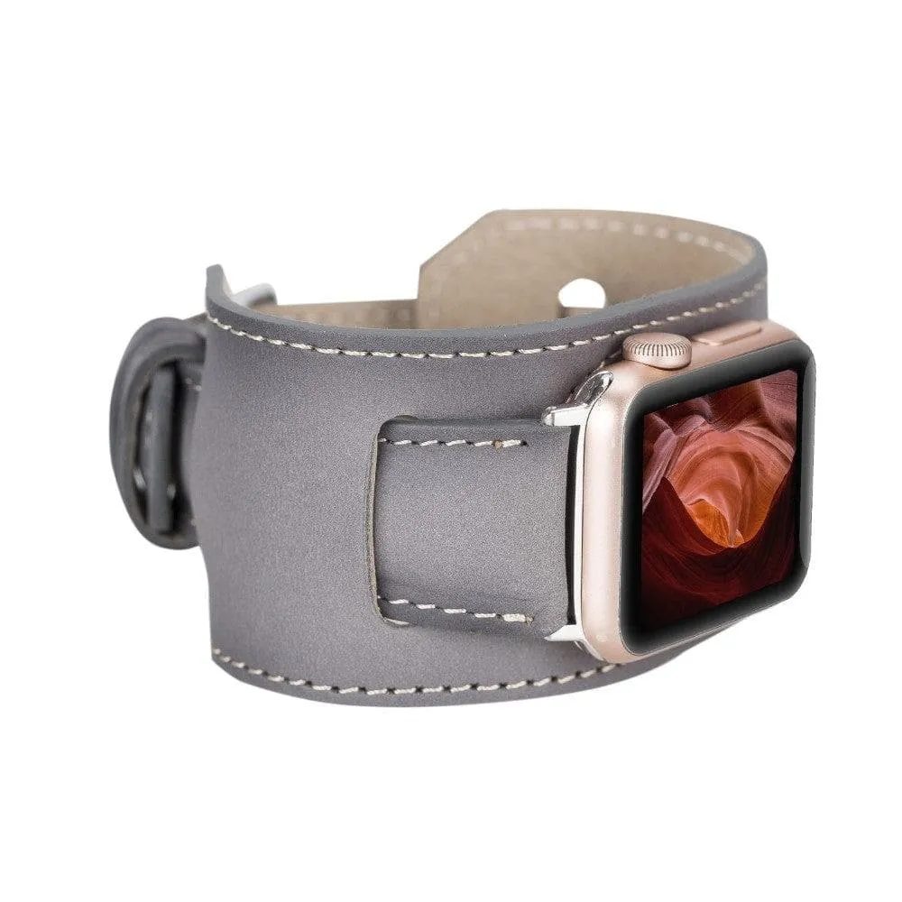 Salford Cuff Apple Watch Leather Straps