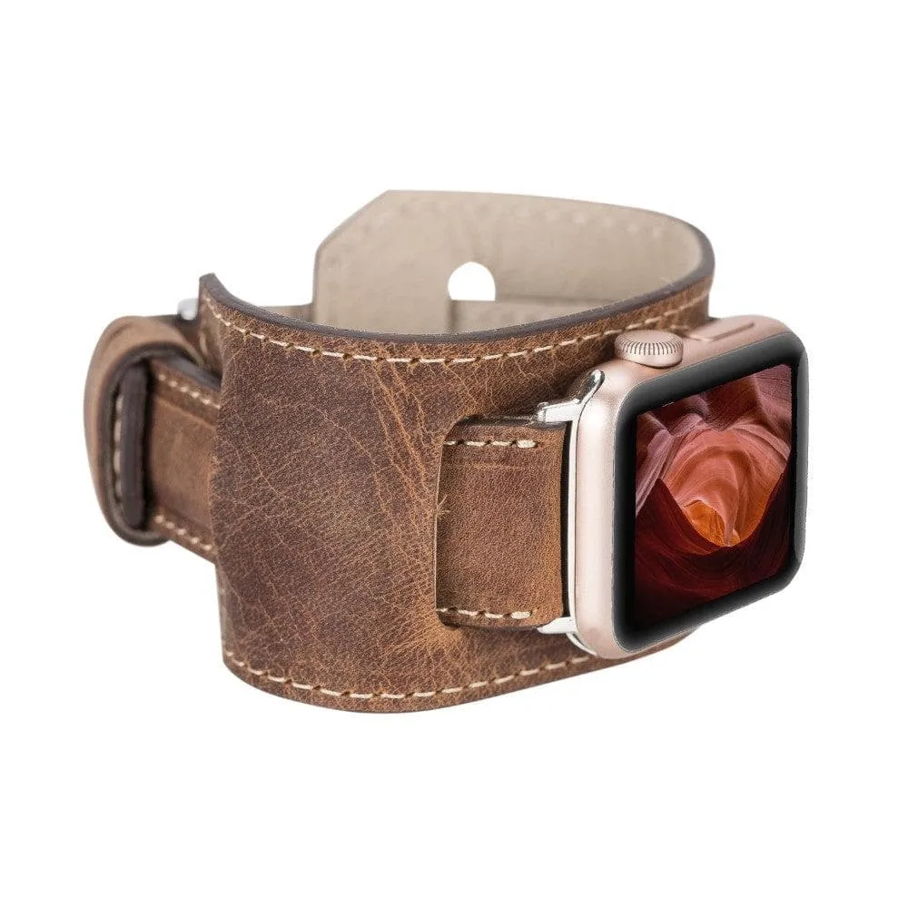 Salford Cuff Apple Watch Leather Straps