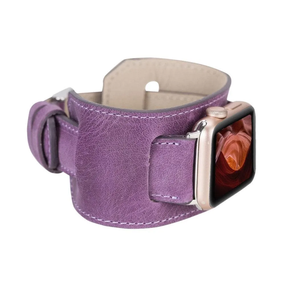 Salford Cuff Apple Watch Leather Straps