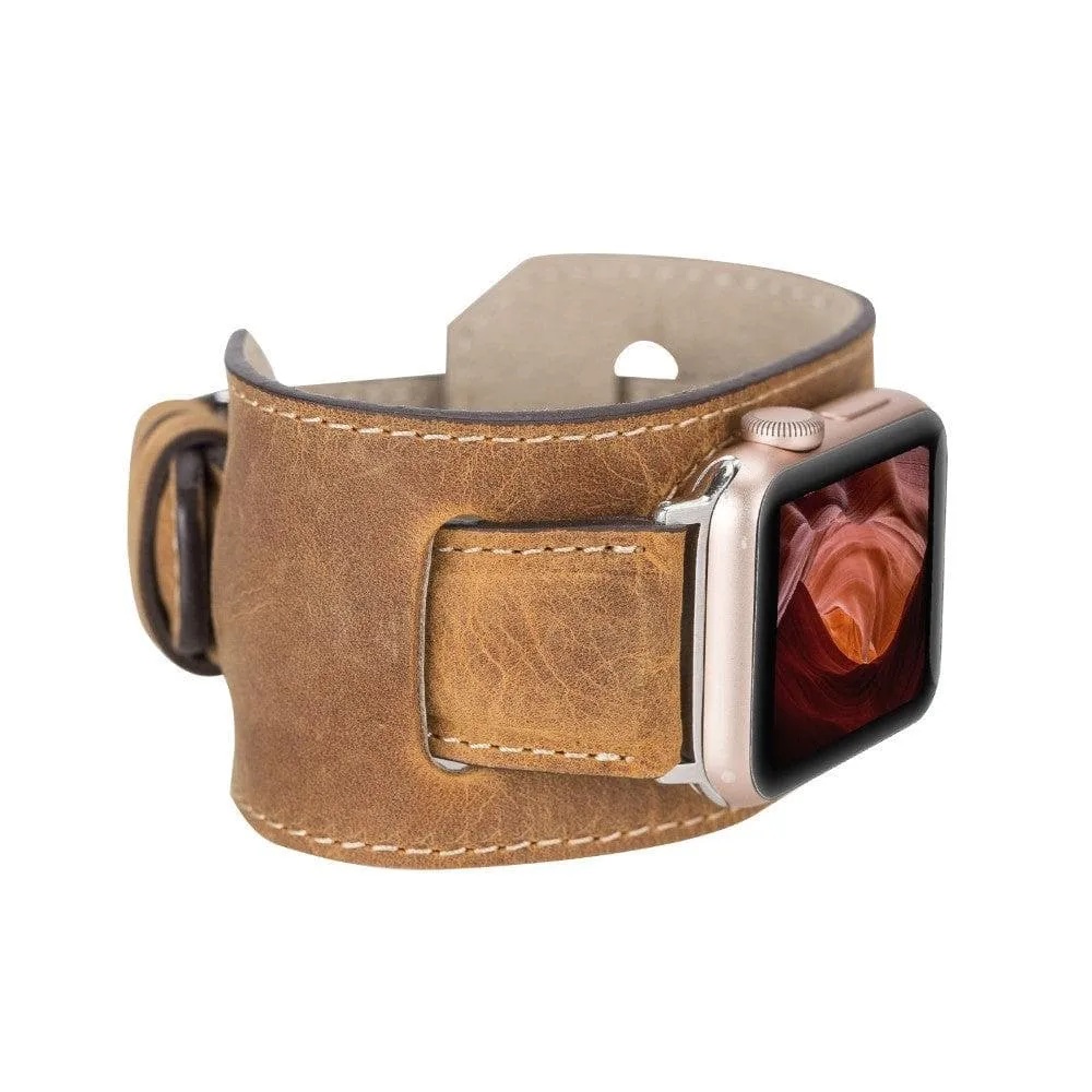 Salford Cuff Apple Watch Leather Straps