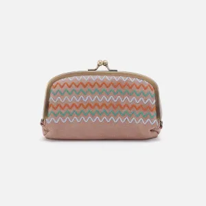 Save Face Frame Pouch In Buffed Leather - Hazel