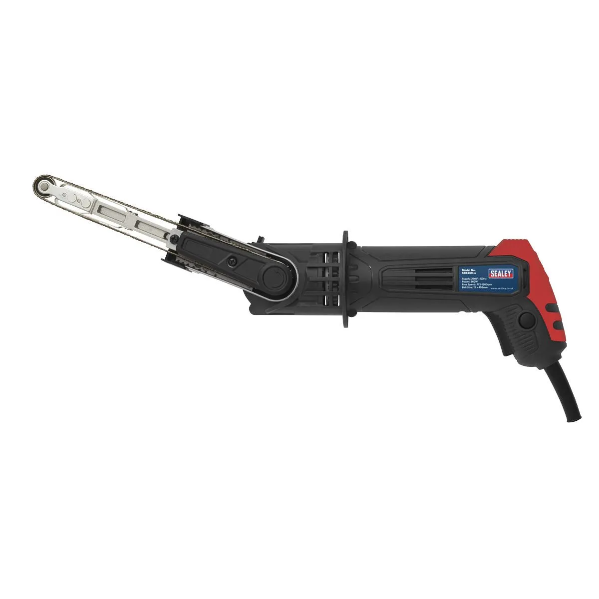 Sealey 260W Variable Speed Adjustable Arm Belt Sander 12 x 456mm Bodyshops