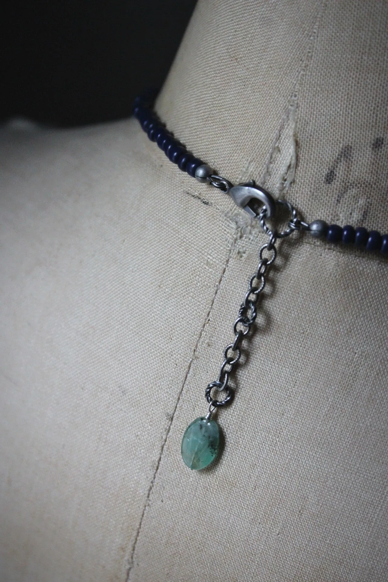 Sea's Rapture | Delphic. Hand-strung Beaded Gemstone Necklace.
