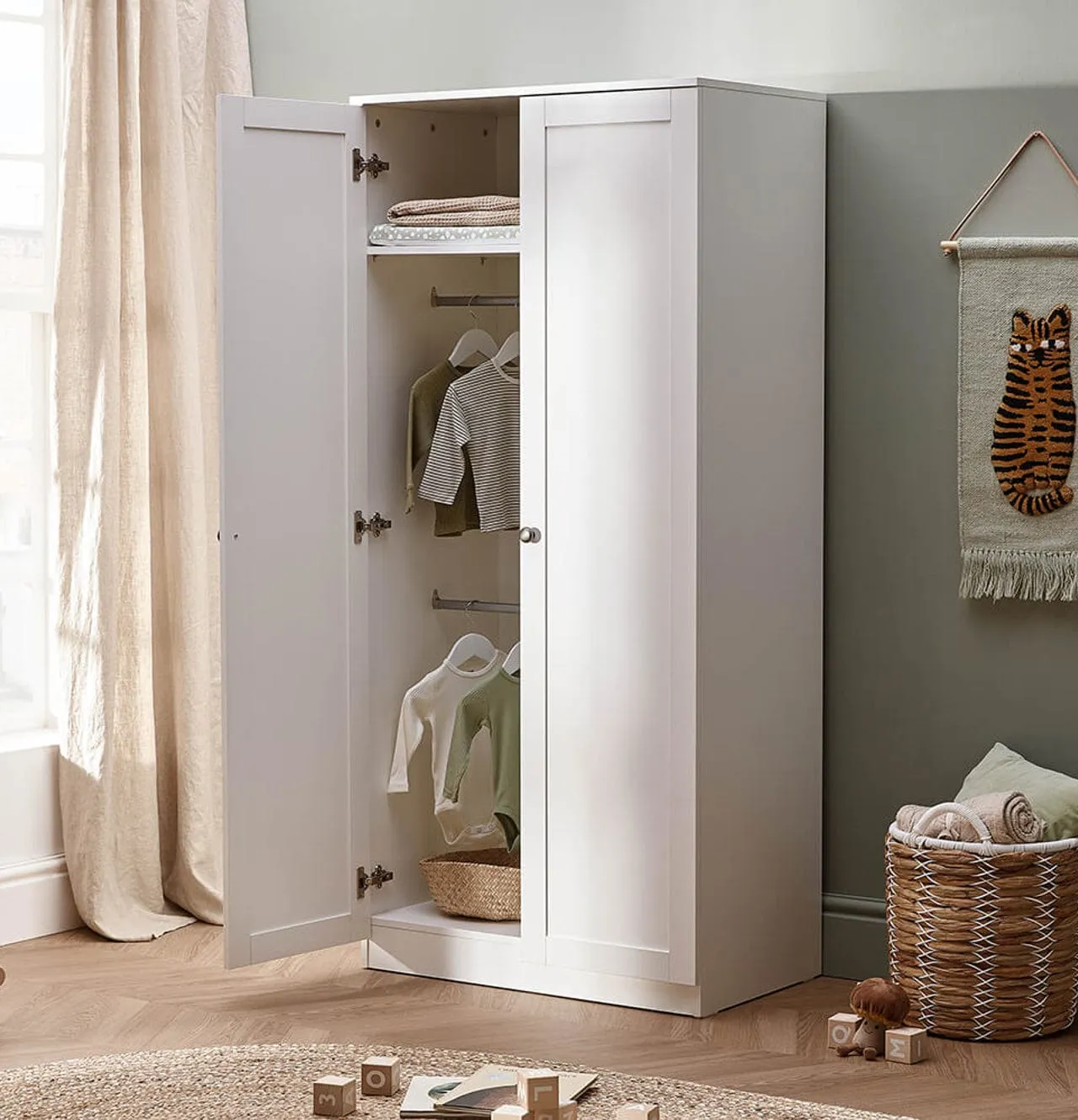 Silver Cross Bromley 3 Piece Furniture Set - White