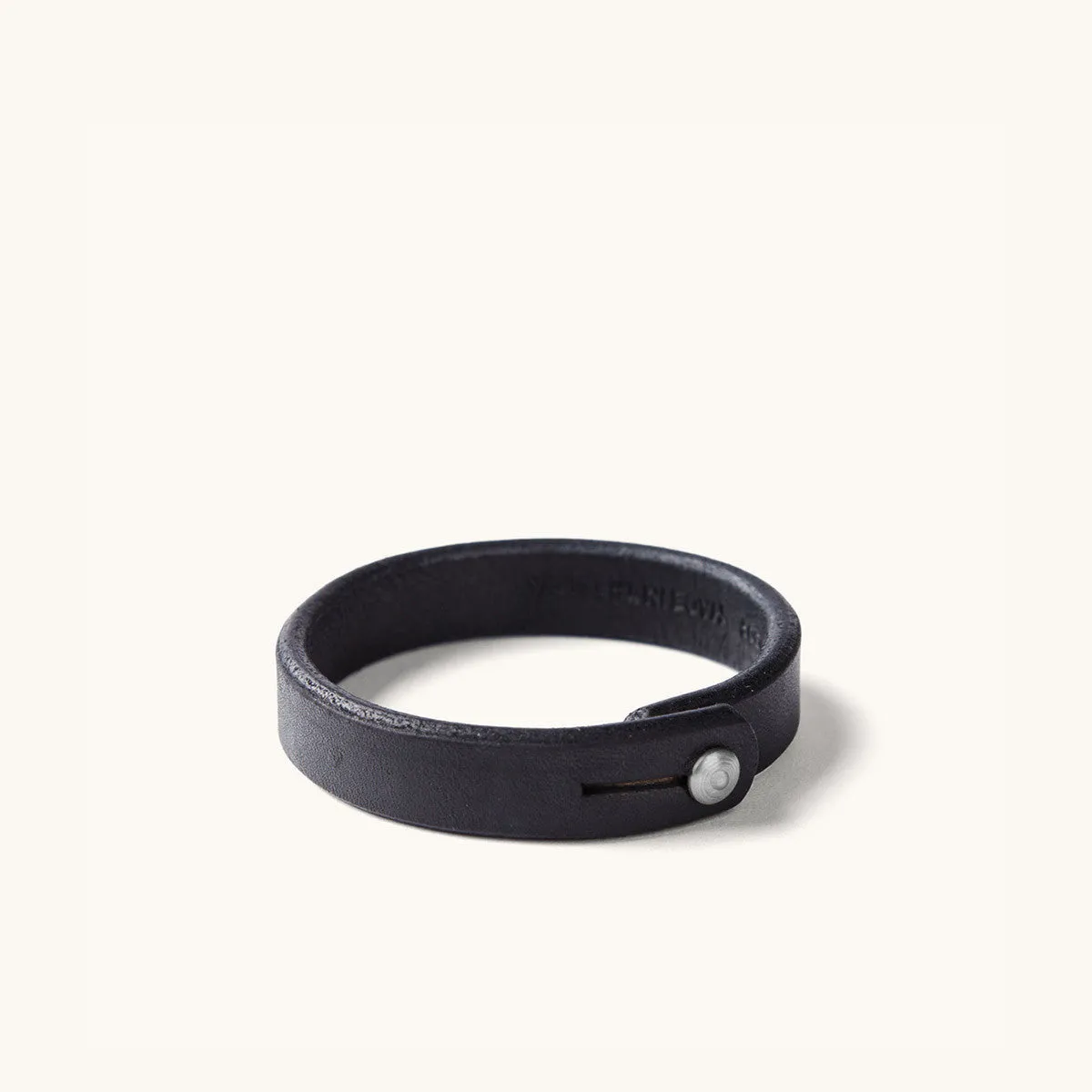 Single Wrap Wristband - Black