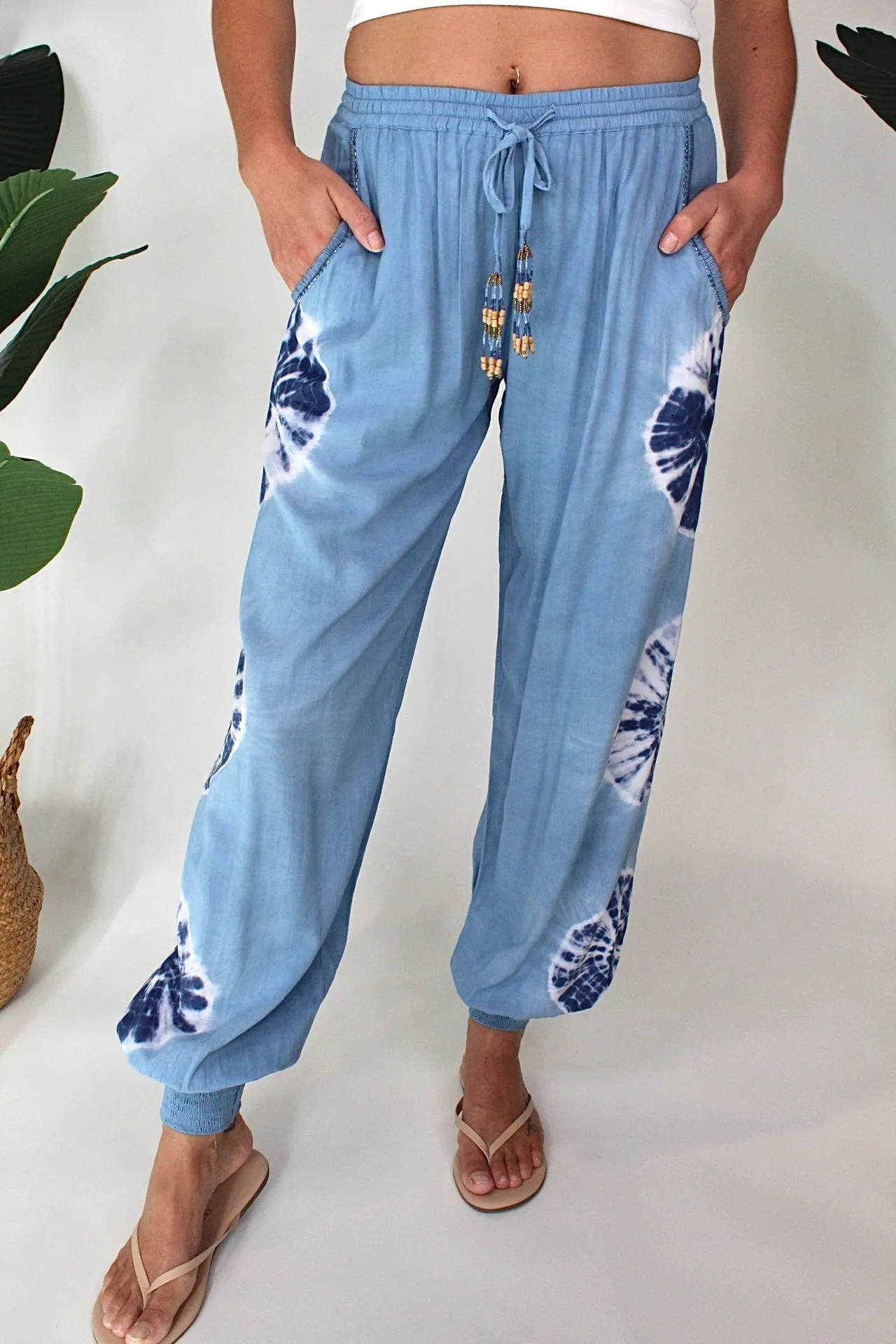Skemo Sunburst Pant Indigo