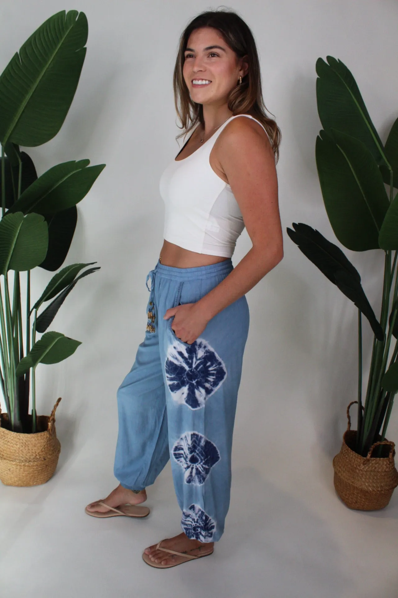 Skemo Sunburst Pant Indigo