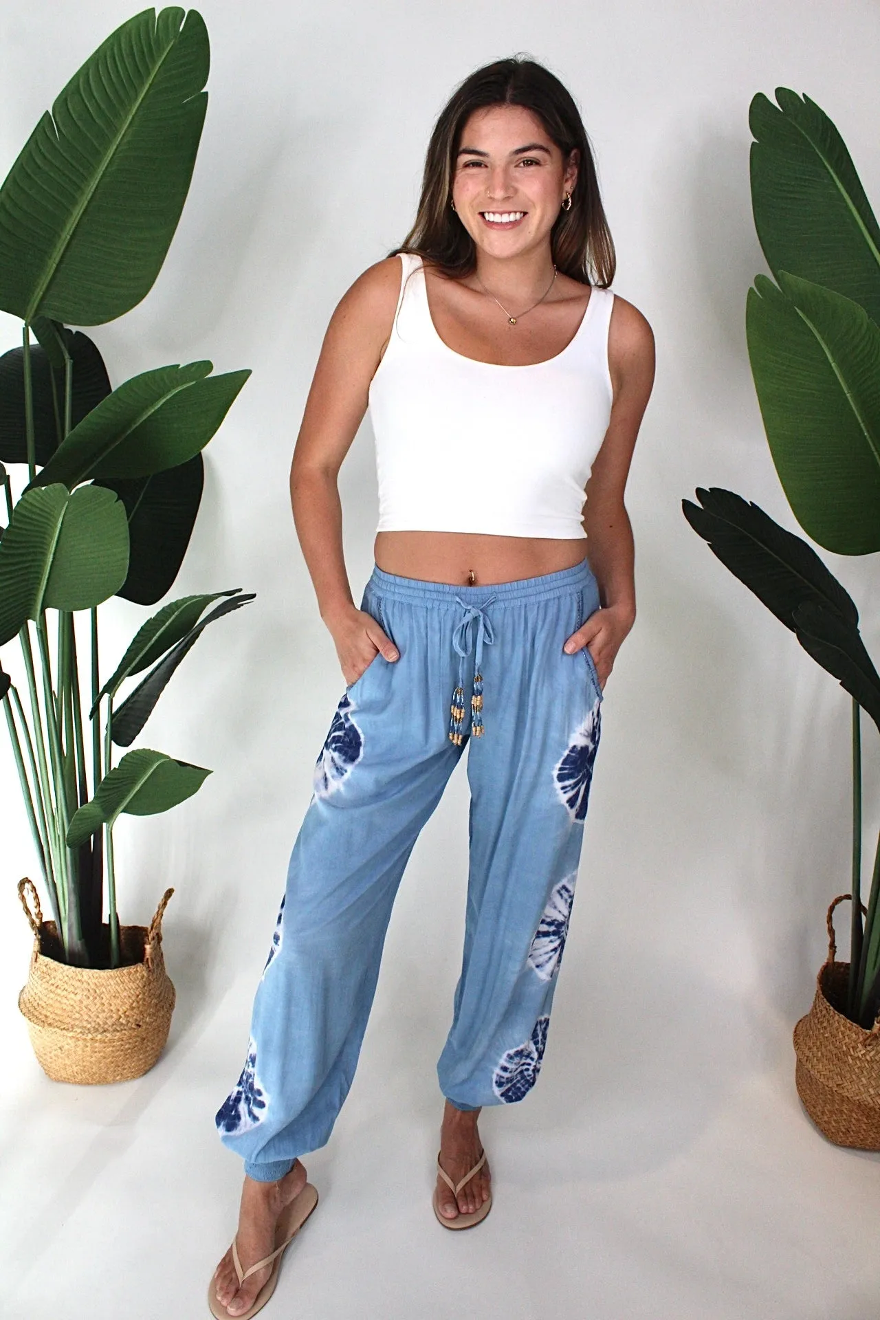 Skemo Sunburst Pant Indigo