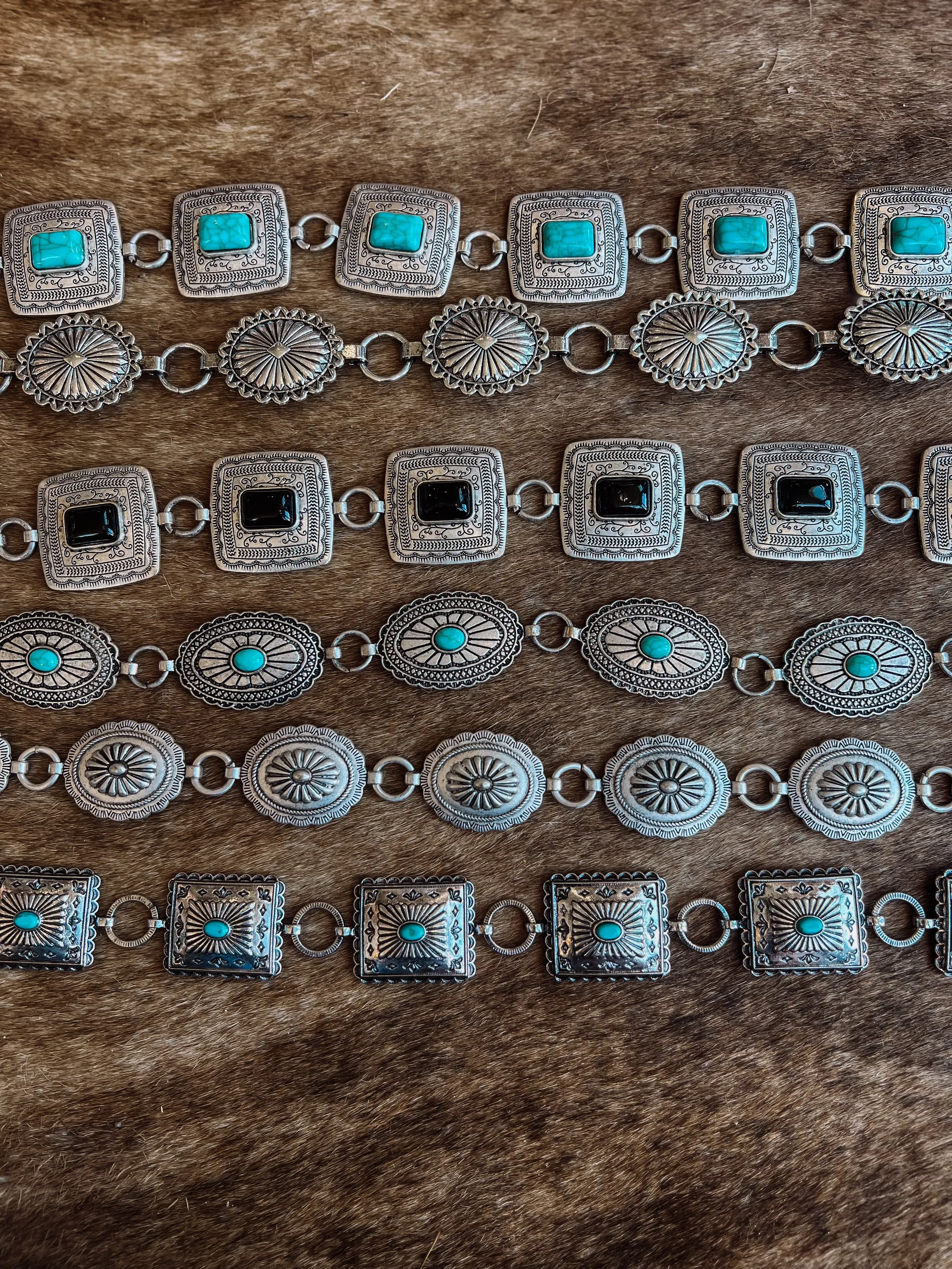 Small Concho Belts