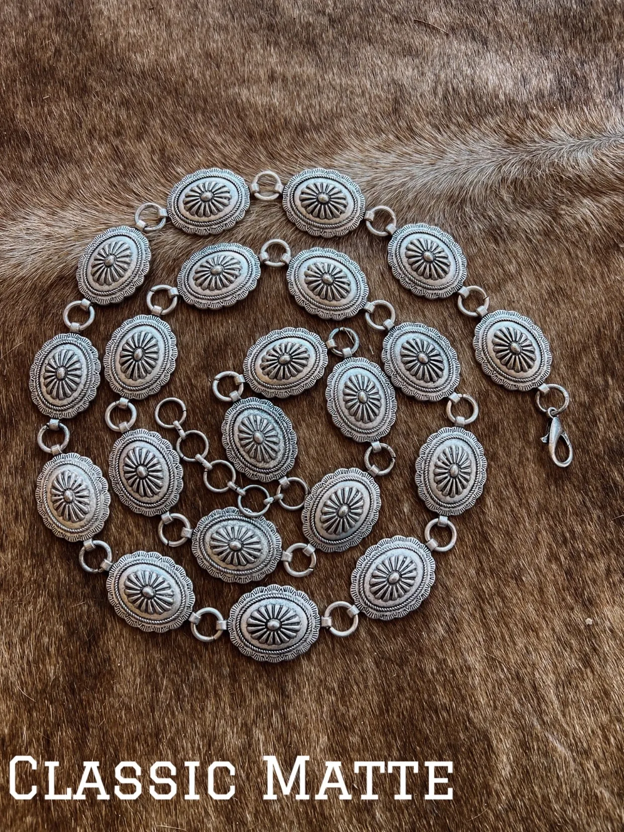 Small Concho Belts