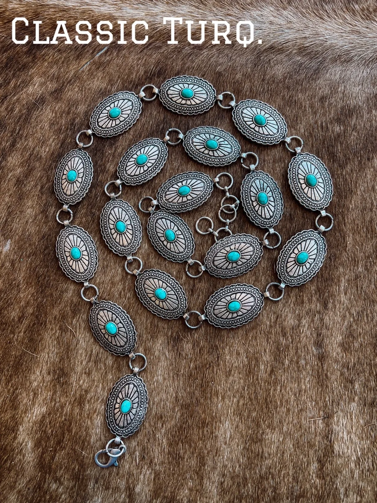 Small Concho Belts