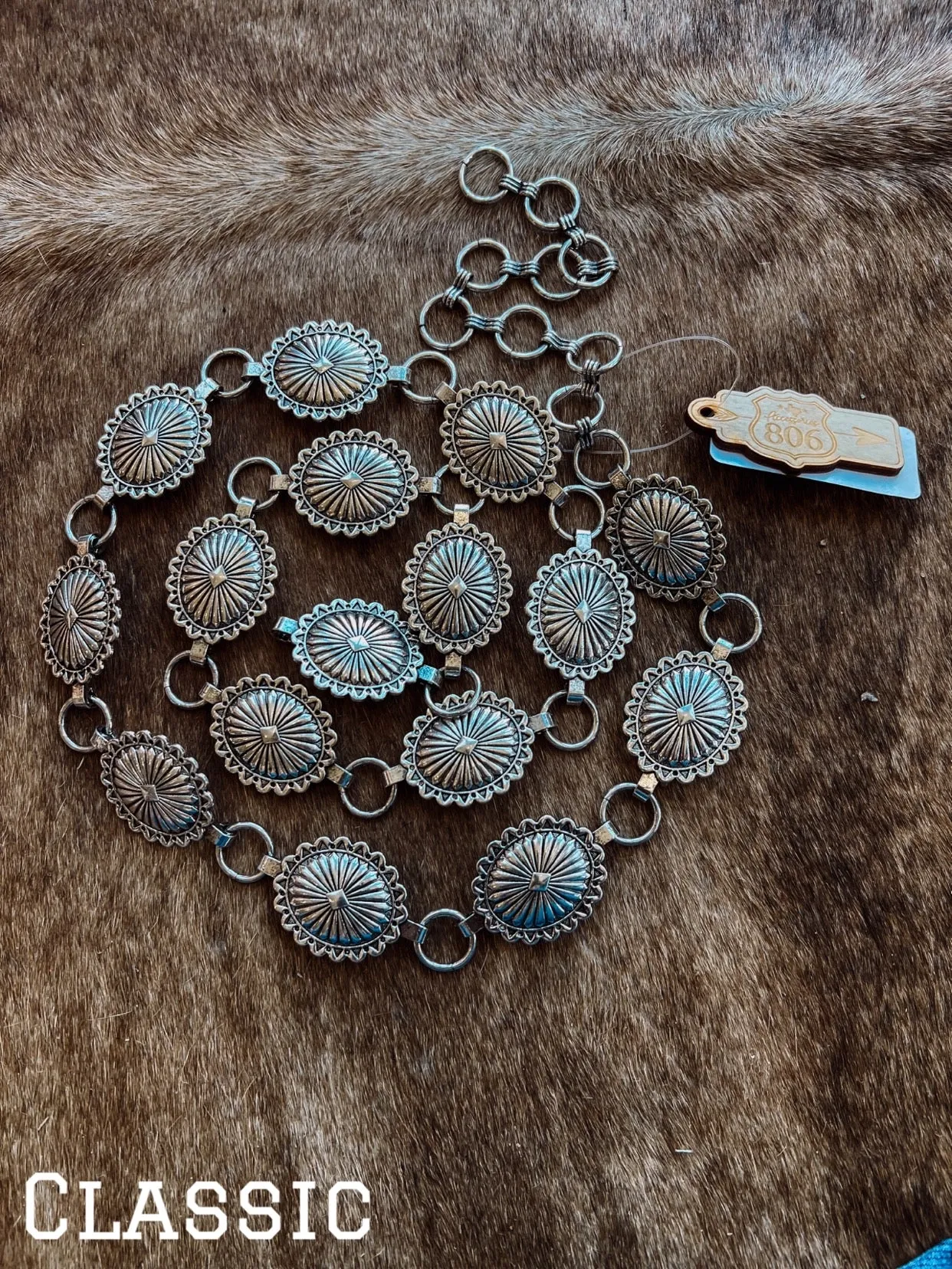Small Concho Belts