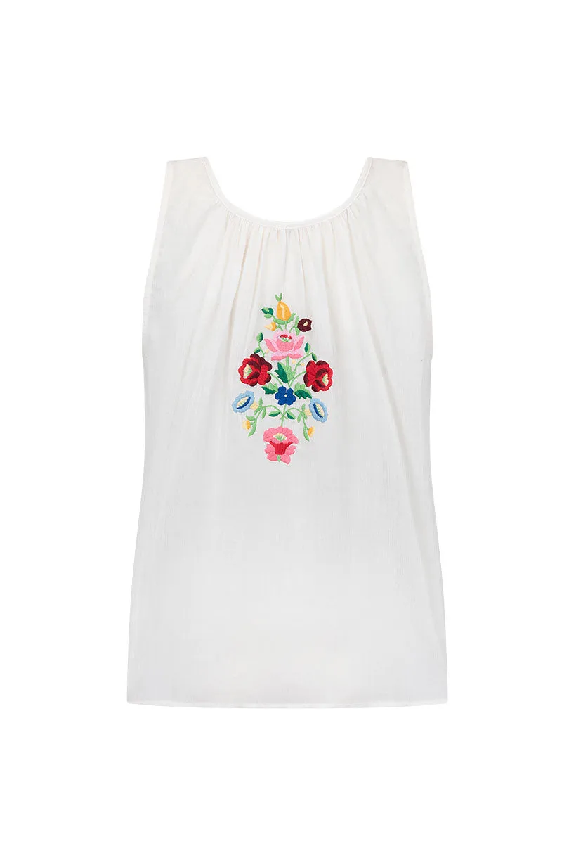 Spell Florapaloosa Embroidered Cami Wildflower