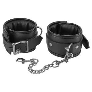 Strict Locking Padded Wrist Cuffs - Black