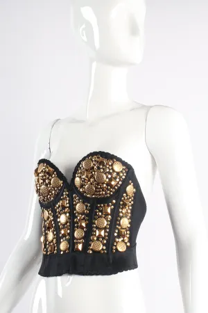 Studded Bustier Top