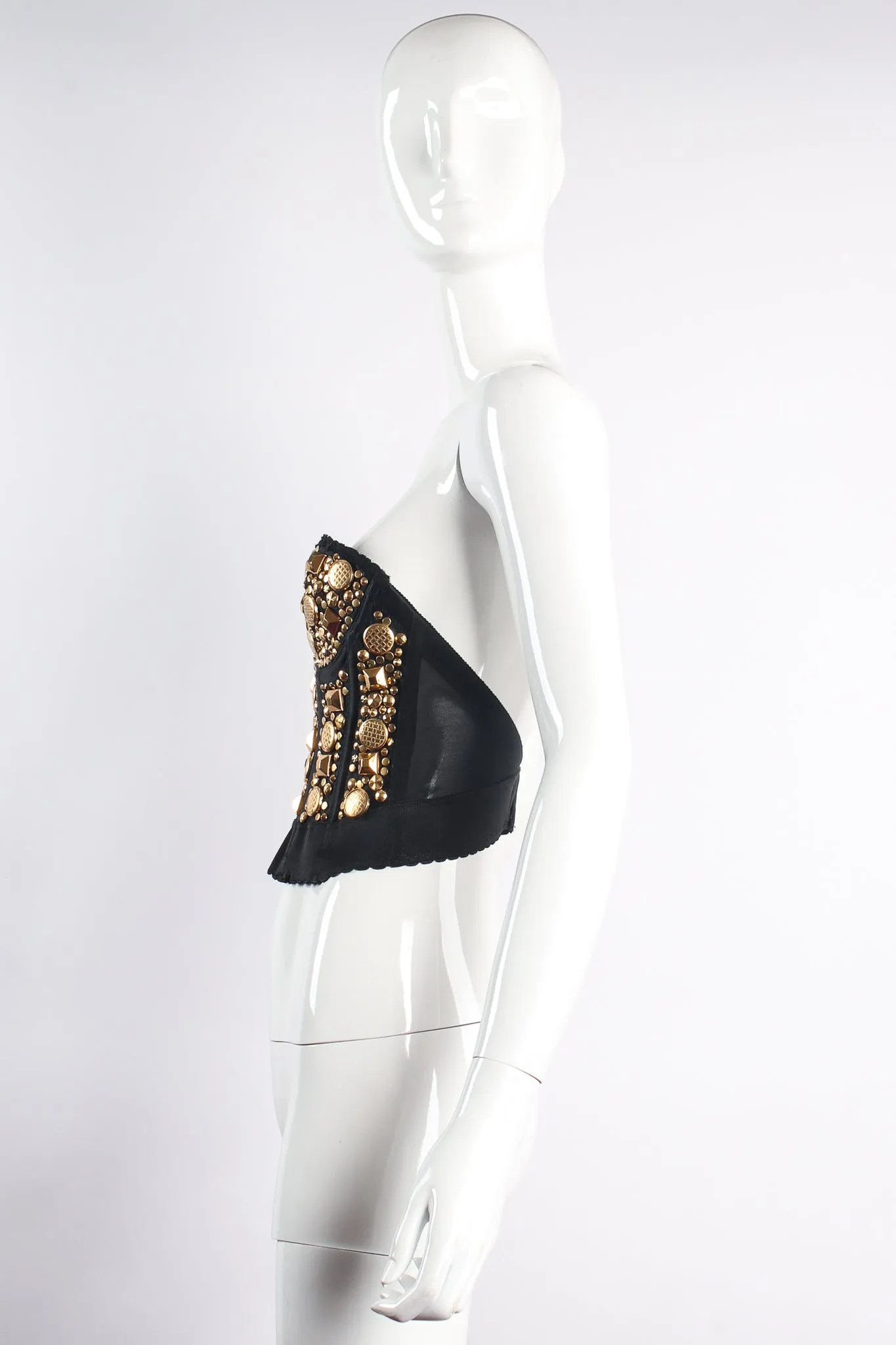 Studded Bustier Top