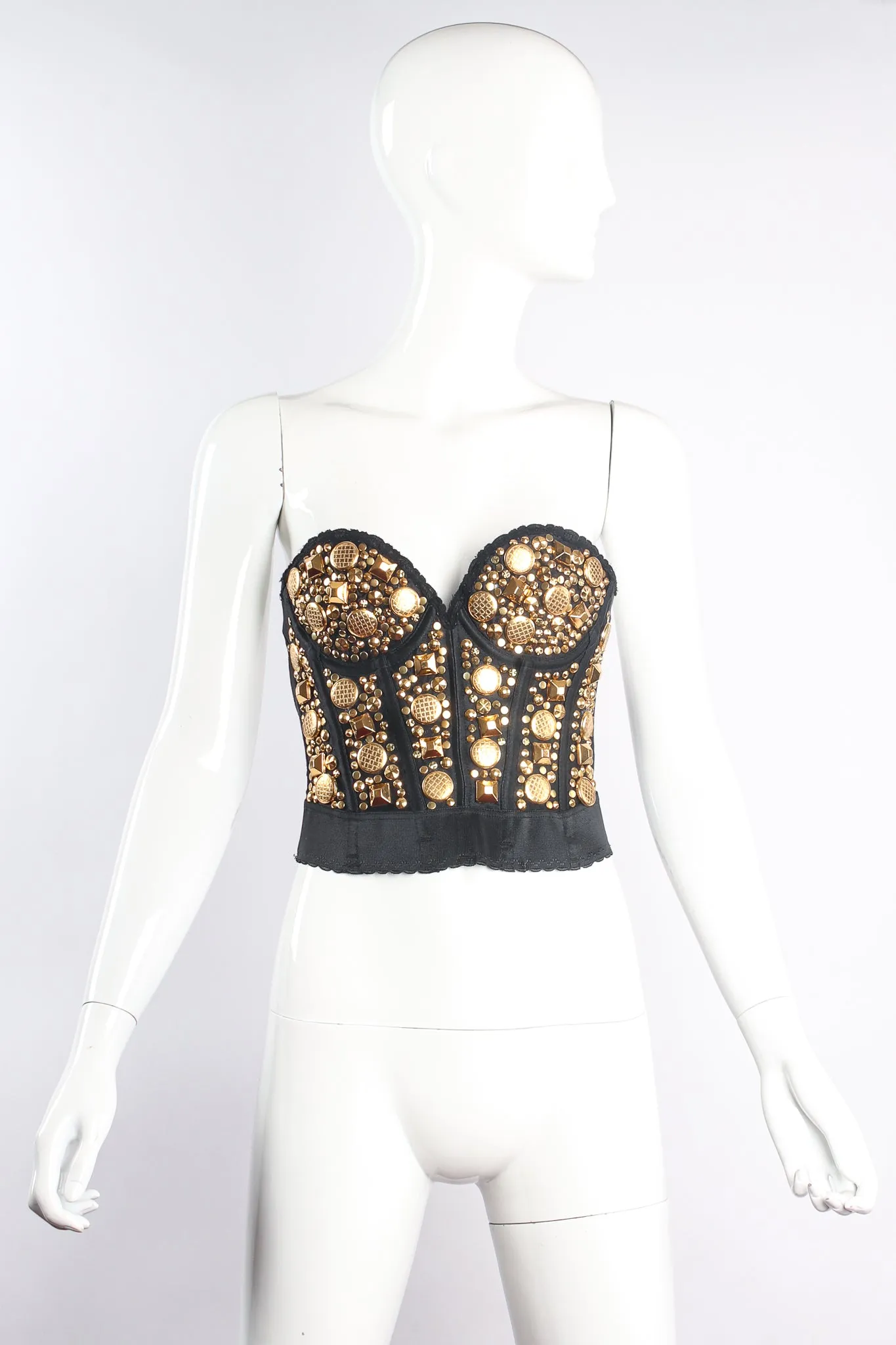 Studded Bustier Top