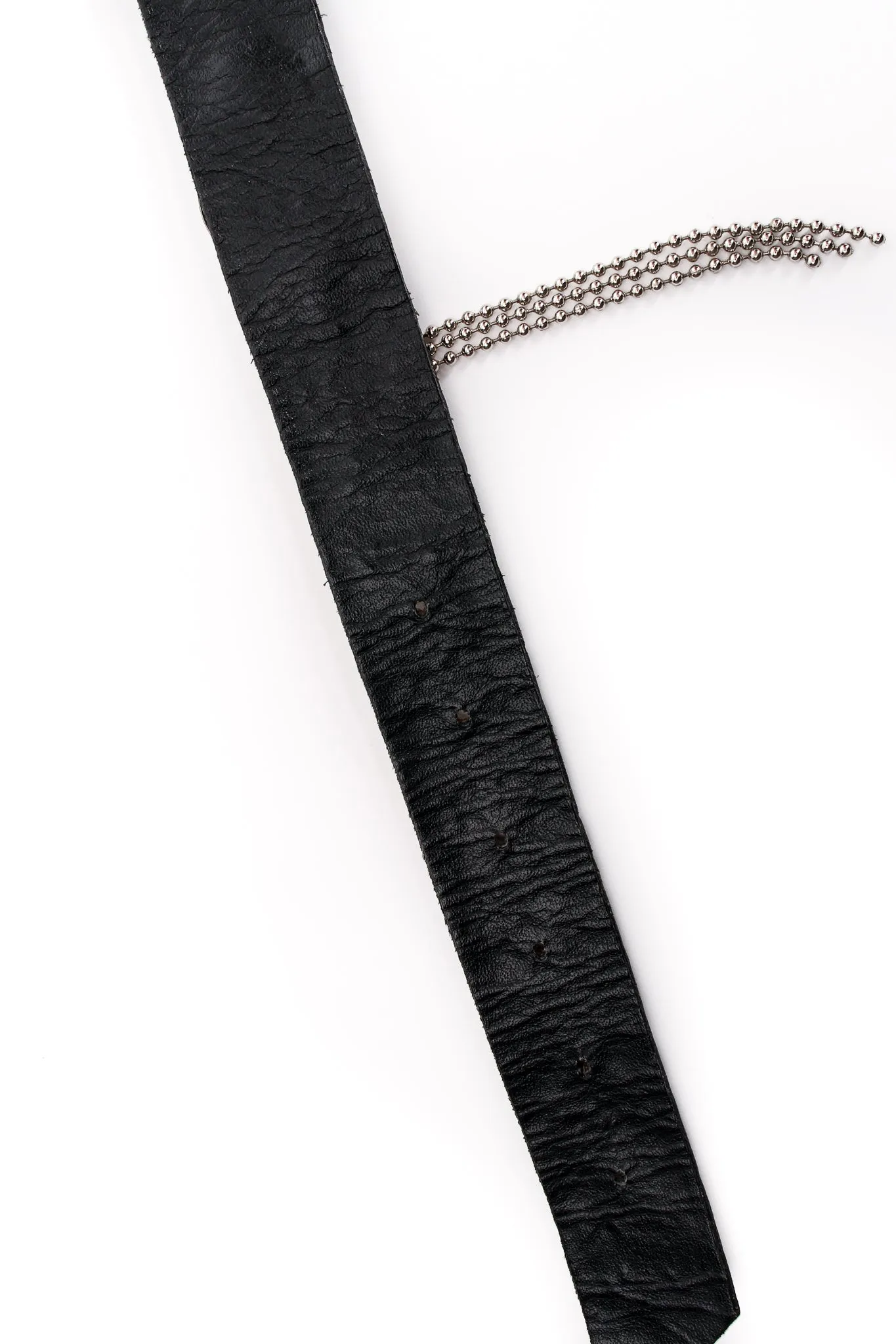 Studded Chain Fringe Belt
