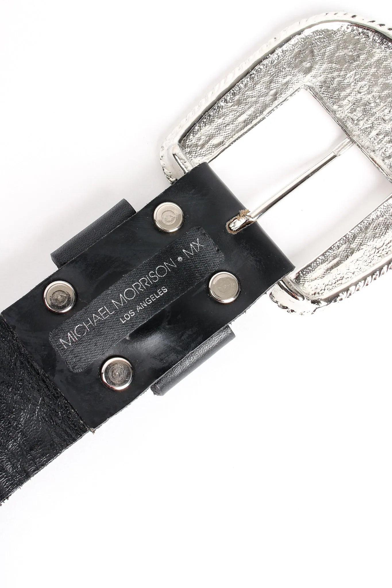 Studded Chain Fringe Belt