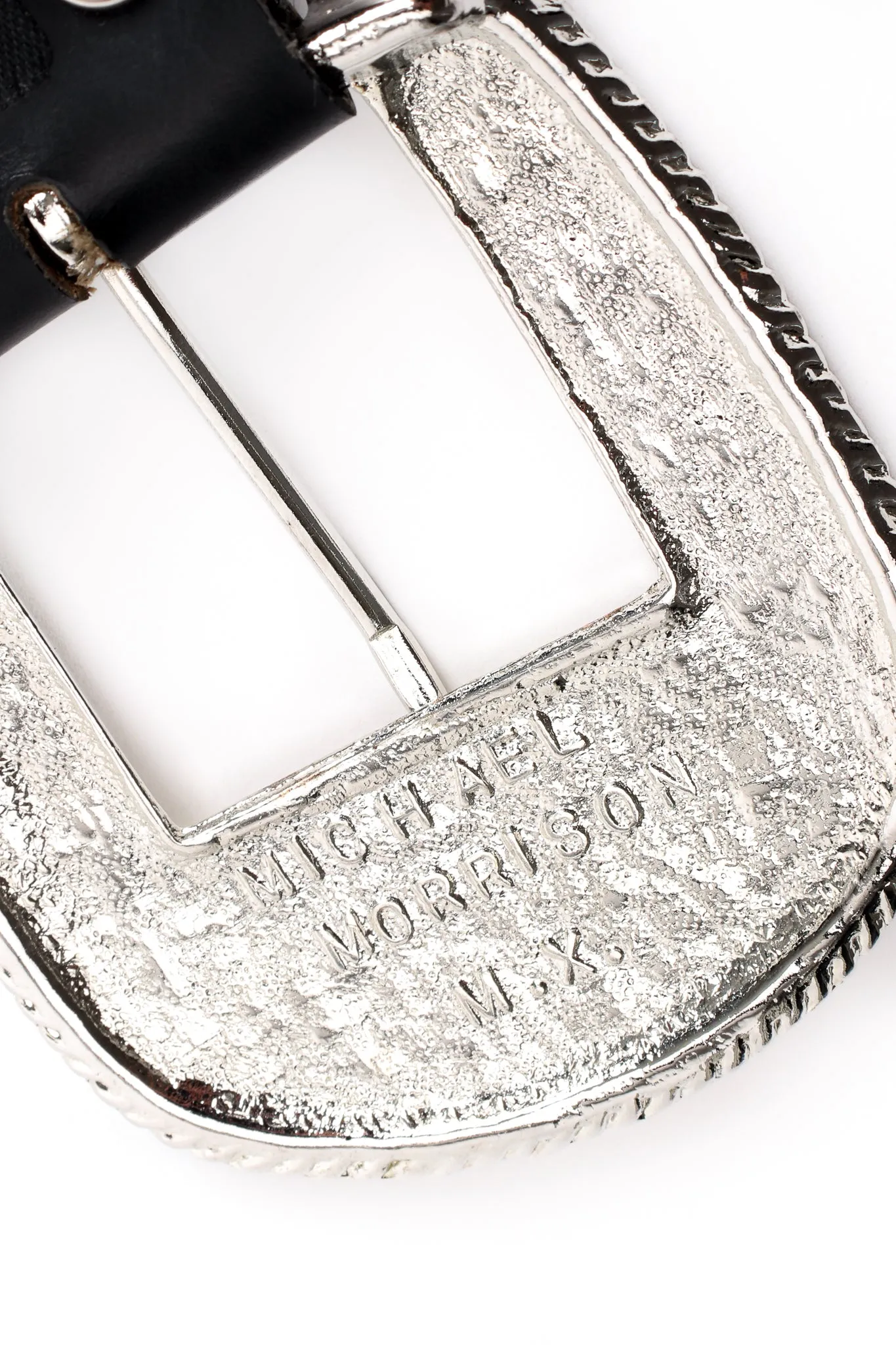 Studded Chain Fringe Belt