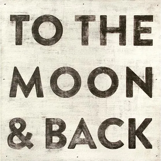 Sugarboo Art Print: To The Moon and Back